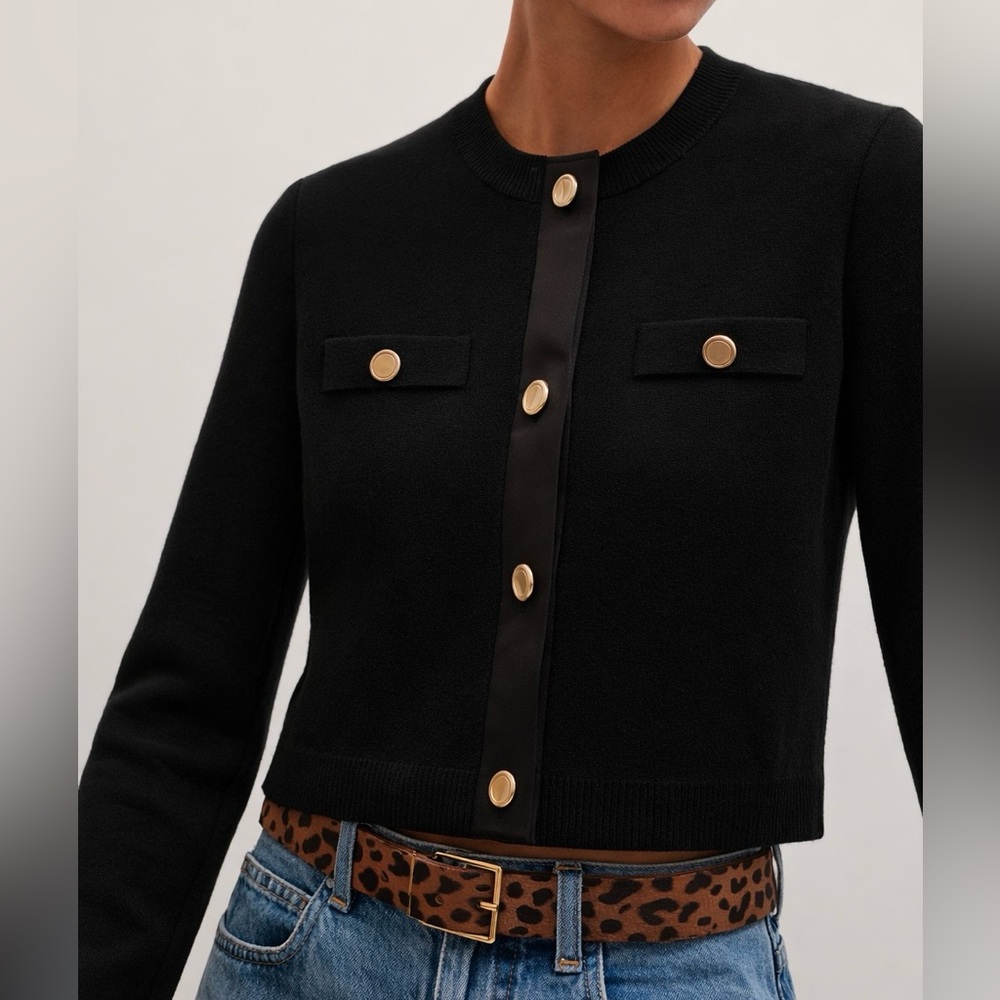 Michael Michael Kors Black Medium Sweater